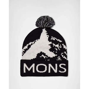 Mons Royale Mtn Pixel Merino Pom Pom Beanie