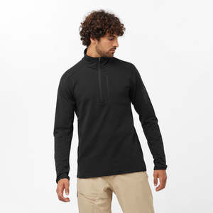 Salomon Men's Essential Lightwarm Half Zip Sweater