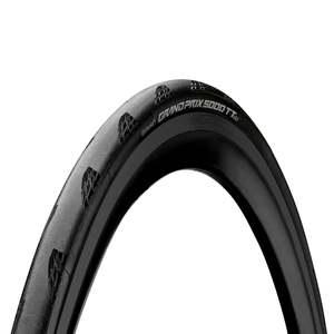 All: Continental GP5000TT TR 700x25 Black/Black Tyre