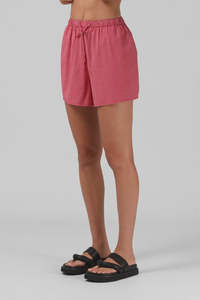 Rpm: RPM Tilly Short - Red Pinstripe