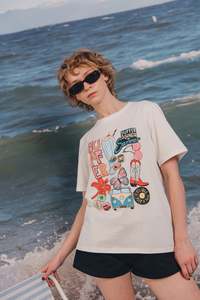 Huffer: Huffer Womens Classic tee 170/Real Nice