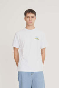 Huffer Mens SUP Tee 190/Sounds - White
