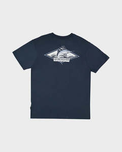 Quiksilver Rough Seas SS Tee - Midnight Navy