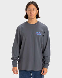 Quiksilver Heritage Sun LS Tee - Iron Gate