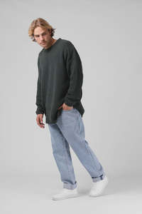 Mens Jumpers And Hoodies: RPM Irish Sailor Knit - Forest