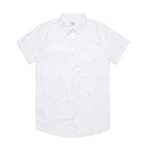 AS Colour Oxford SS Shirt - White
