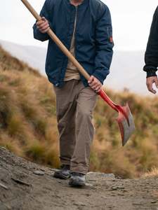 Mens Pants: Volcom Caliper Relaxed Work Pant - Brindle