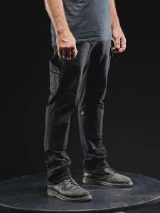 Mens Pants: Volcom Caliper Work Pant - Black