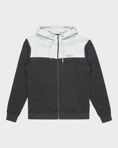 Quiksilver Keller Block Zip II - Black Heather
