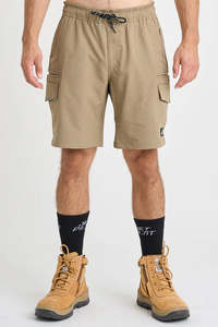 Shorts: Jetpilot Jet-Lite Hybrid Utility Short 20" - Khaki