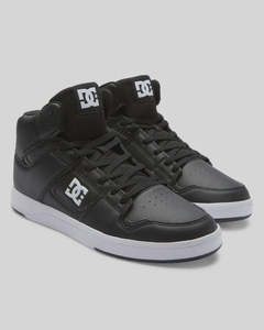 DC Cure Hi Top SN Shoes - Black/Black/White