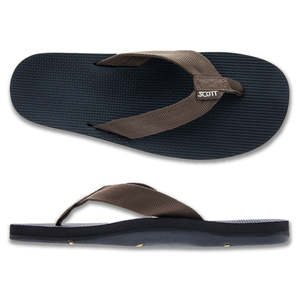 Mens Jandals: Scott Makaha 4100 Jandals - Brown