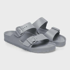 Mens Jandals: Birkenstock Arizona EVA - Stone Coin