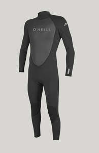 Mens Wetsuits: O'Neill Reactor 2 BZ Full 3/2mm - Black/Black
