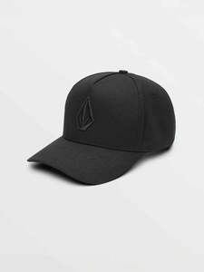 Mens Hats: Volcom Embossed Stone Adjustable Hat - Stealth