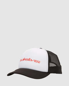 Quiksilver Omni Trucker Cap - White/Black
