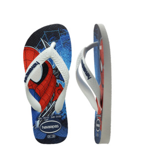 Havaianas: Havaianas Kids Top Marvel - Spiderman - White/White
