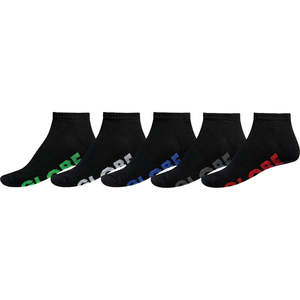Globe Mens Stealth Ankle Sock 5 Pack - Size 7-11