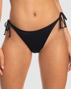 Roxy Rib Roxy Love the Daydream Bikini Bottoms - Anthracite