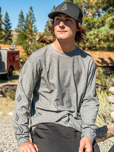 Mens Caps: Volcom Stone Tech Snapback Cap - Black