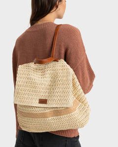 Womens Bags: Roxy Make It Lovely Beach Bag - Natural