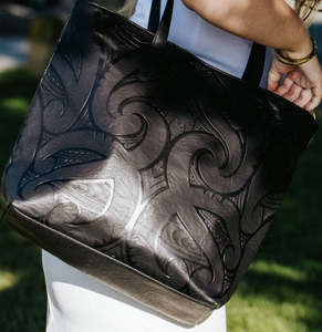 Womens Bags: Moana Rd Khandallah Tote Bag - Miriama Grace-Smith