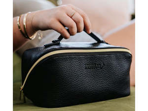 Womens Bags: Moana Rd Geraldine Makeup Bag - Black