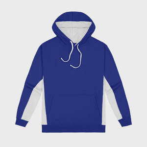 Boys: Cloke Matchpace Kids Hoody - Royal Blue/White