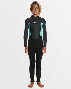 Boys: Quiksilver 3/2 Prologue Boys BZ FLT - Black/Jet Black/Angel Blue