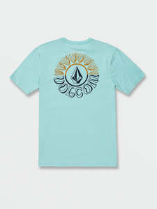 8 16 Youth: Volcom Youth Glassoff SS Tee - Chlorine