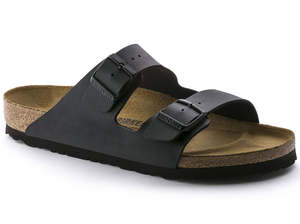 Birkenstock: Birkenstock Arizona Birko Flor - Black