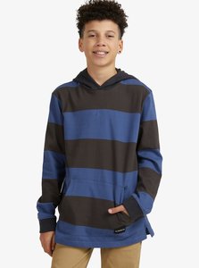 Kids Hoodies And Jumpers: Quiksilver Youth Bayside Club Hoody - Blue Indigo Bayside Club