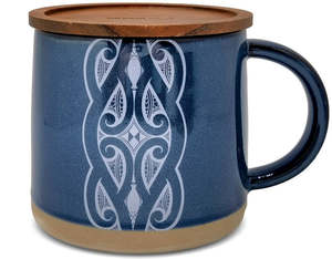Moana Rd Glazed Ceramic Mug - Miriama Grace Smith
