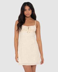 Rusty: Rusty Lolita Mini Dress - Pastel Yellow