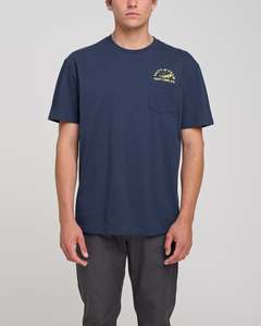 Salty Crew Tady Lure Co. Pkt Prem SS Tee - Navy