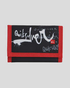 Quiksilver Young Guns Velcro Wallet - Black