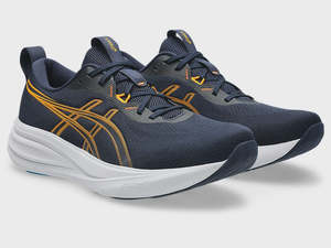 Footwear: Asics Mens Gel-Pulse 17 - Midnight/Yamabuki