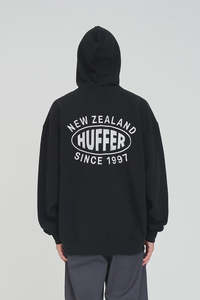 Huffer Mens Saturday Hood/Homer - Black