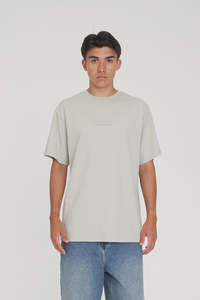 Huffer Mens SUP Tee 190 / Parallel - Stone