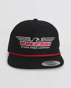 Mens: Volcom Swing Speed Adjustable Cap - Black