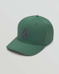 Mens: Volcom Stone Tech Flexfit Delta - Dark Pine
