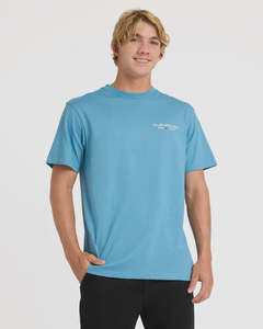 Quiksilver Mens Cool Change T-Shirt - Airforce Blue
