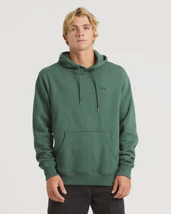 Mens: Quiksilver Salt Water Hoodie - Forest