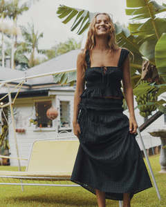 Womens: Roxy Malia Skirt - Black