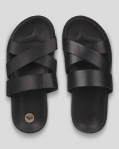 Footwear: Roxy Zaho Sandal - Black