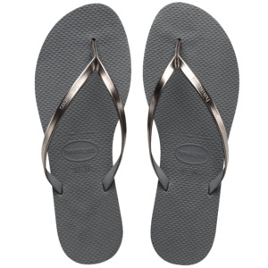 Havaianas: Havaianas You Metallic -Steel Grey