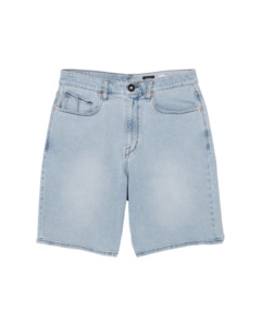 Volcom Youth Billow Denim Short - Desert Dirt Indigo