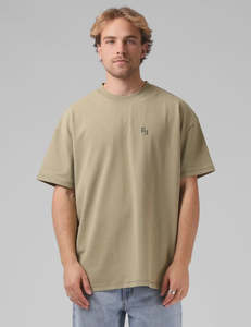 RPM Sanded OS Tee - Moss
