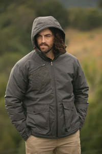 Mens: JetPilot On Site Pro Mens Jacket - Charcoal