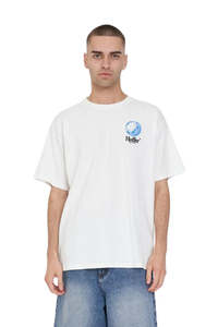 Huffer Block Tee 220/Digiworld - Chalk